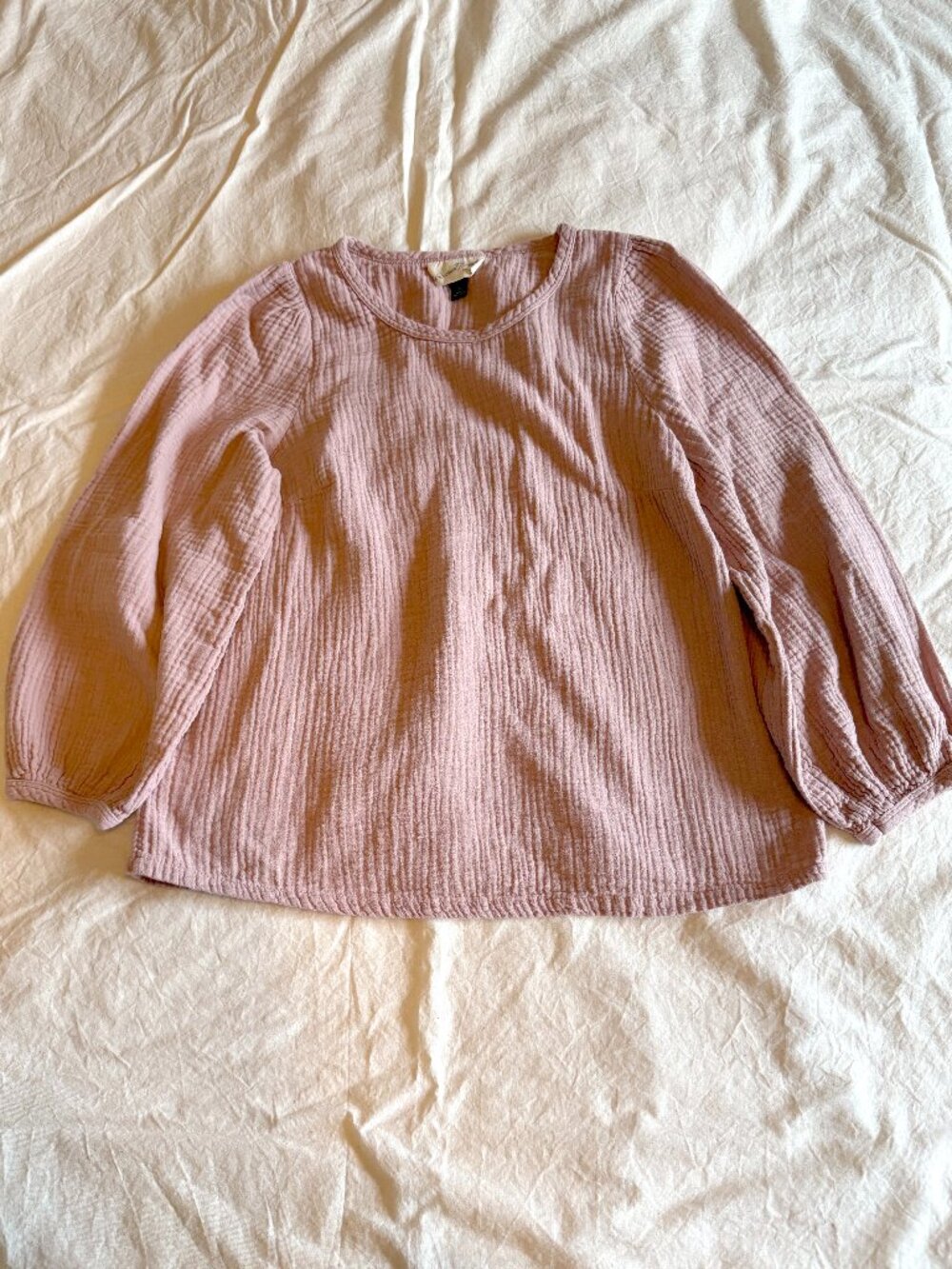 Universal Thread Wrinkled gauze Blouse